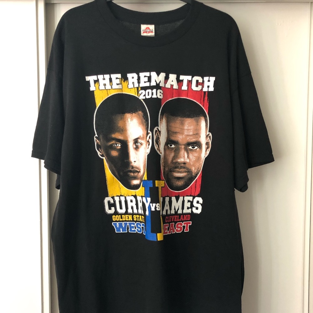 The Rematch2016-James vs. Curry II. Tee Shirt